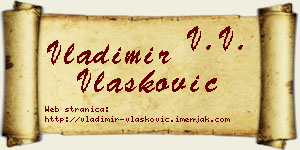 Vladimir Vlašković vizit kartica